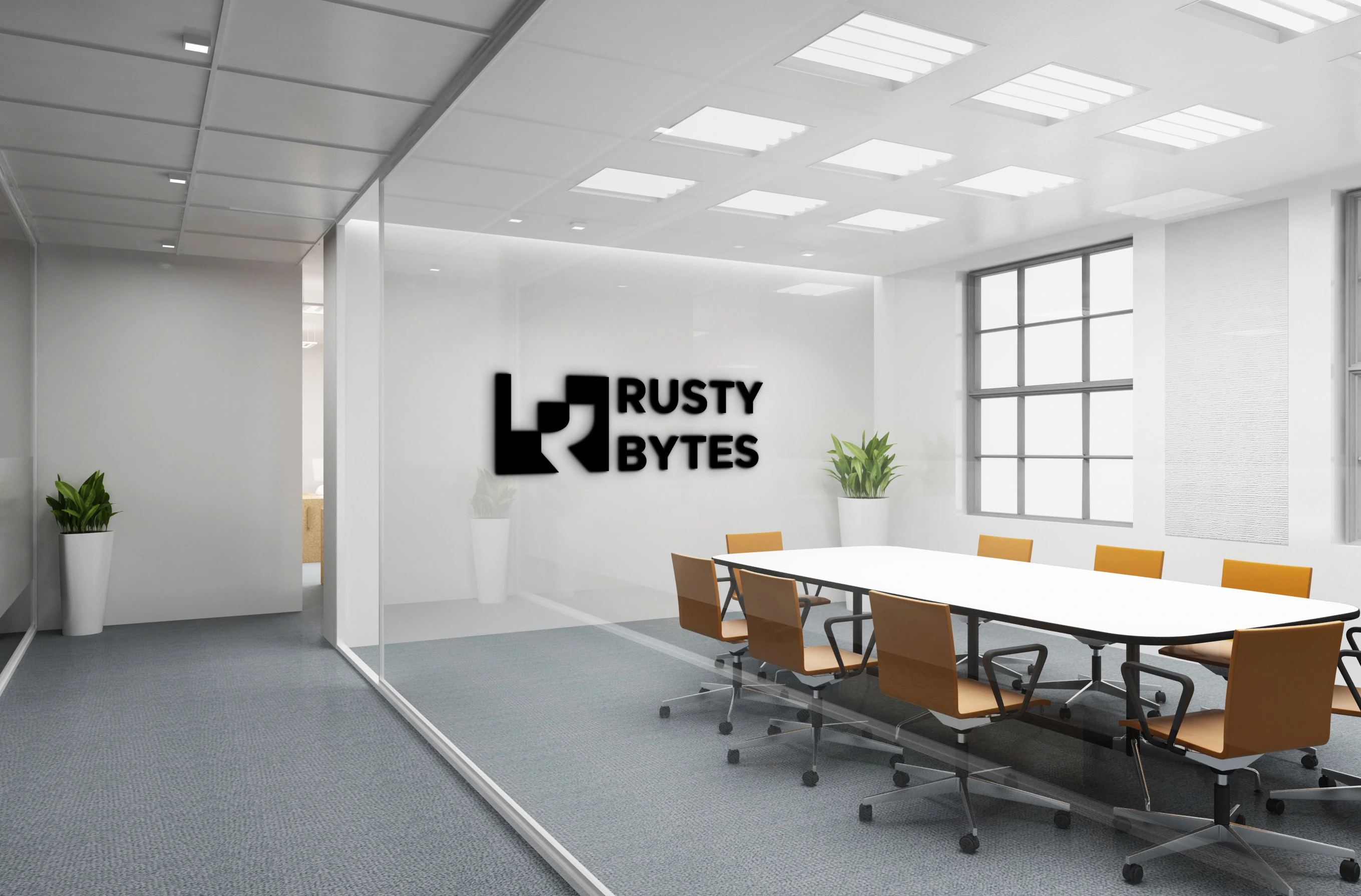 Office Logo Mockup
