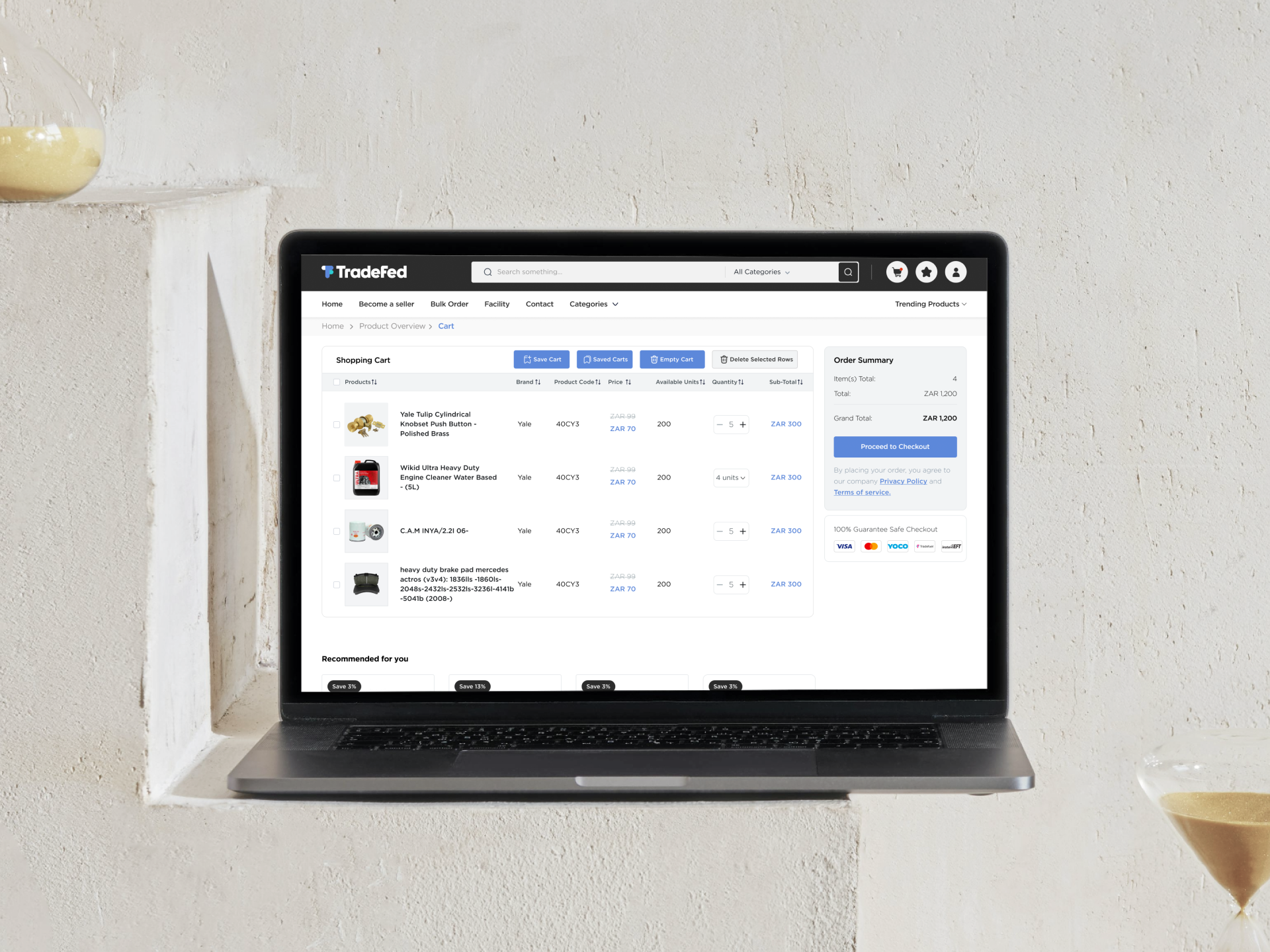 Tradefed Payment System